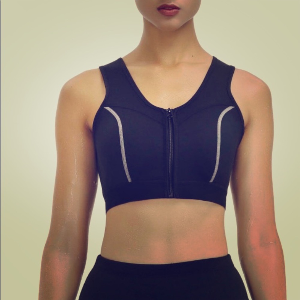 Elegant Twists sports bra